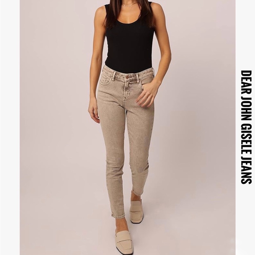 Dear John Gisele Skinny Jeans in a Biscotti Color